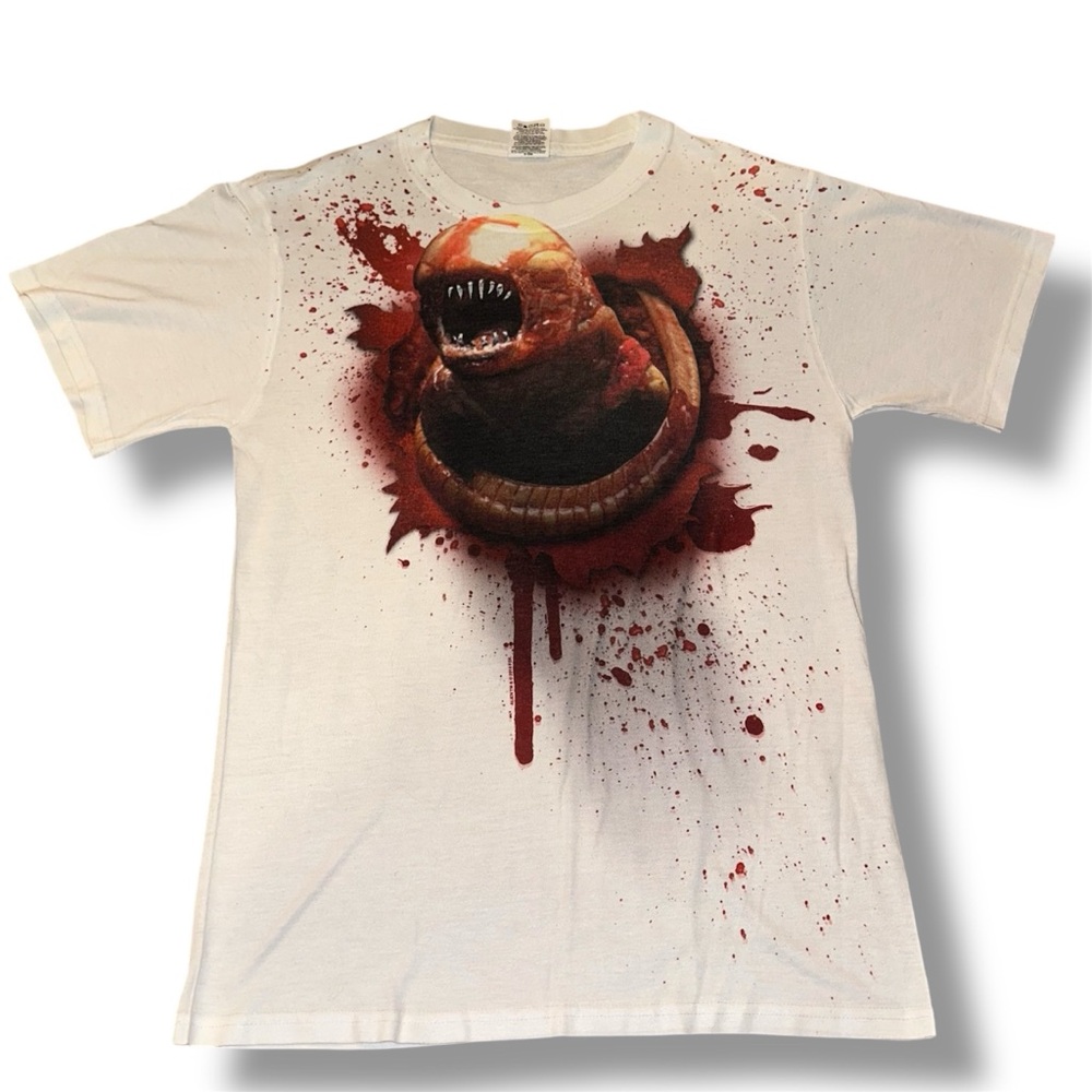 NWOT Rare ALIEN Chestburster Xenomorph Birth Sublimation T-shirt